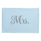 エレガントモダンカスタム枕の一対 枕カバー (裏面-左)