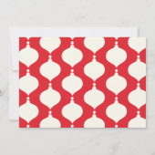 エレガントモダンカラフルタイポグラフィ 案内状 (裏面)