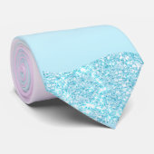 エレガントモダンカラフル勾配グリッター ネクタイ (ロール)