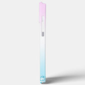 エレガントモダンカラフル勾配グリッター Case-Mate iPhoneケース (裏面 / 左)