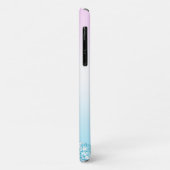 エレガントモダンカラフル勾配グリッター Case-Mate iPhoneケース (裏面/左)