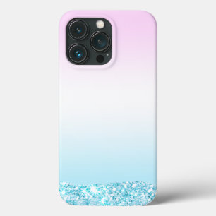 エレガントモダンカラフル勾配グリッター iPhone 13 PROケース