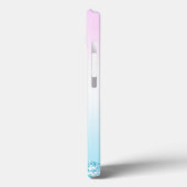 エレガントモダンカラフル勾配グリッター Case-Mate iPhoneケース (裏面 / 左)