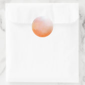 エレガントモダンカラフル空白のテンプレートトレンディー ラウンドシール (バッグ)