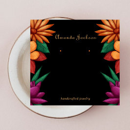 エレガントモダンカラフル花飾り