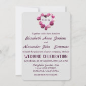 エレガントモダンクラシック結婚ハート (裏面)