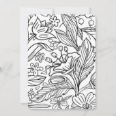 エレガントモダンクリスマスの台本の写真 シーズンカード (裏面)