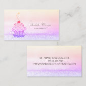 エレガントモダングラデーション《写真》ぼけ味 名刺 (正面/裏面)