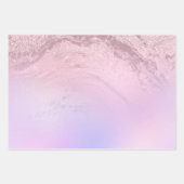 エレガントモダングリッター ラッピングペーパーシート (正面2)