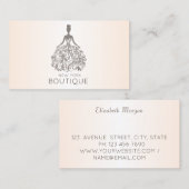 エレガントモダングリッター 名刺 (正面/裏面)