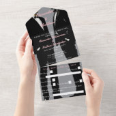 エレガントモダンゲイ結婚ズ オールインワン招待状 (貼ってはがせる)