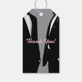 エレガントモダンゲイ結婚ズ ギフトタグ