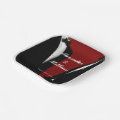 エレガントモダンゲイ結婚ズ ペーパープレート (傾斜あり)