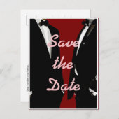 エレガントモダンゲイ結婚ズ ポストカード (正面/裏面)