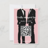 エレガントモダンゲイ結婚ズ 出欠カード (裏面)