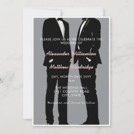 エレガントモダンゲイ結婚ズ 招待状