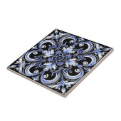 エレガントモダンコンテンポラリー華美Azure タイル (側面)