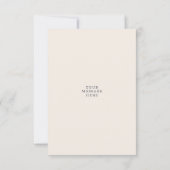 エレガントモダンサンキューカード サンキューカード (裏面)