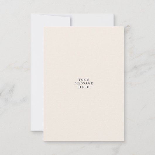 エレガントモダンサンキューカード サンキューカード (裏面)