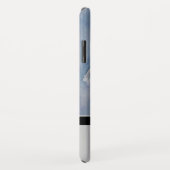 エレガントモダンシュナウザーwブラックモノグラム名 Case-Mate iPhoneケース (裏面/右)