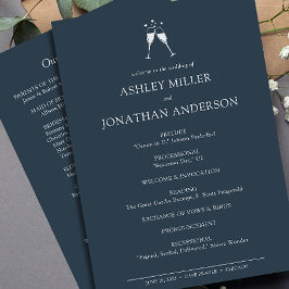 エレガントモダンシンプルエレメント結婚の プログラム