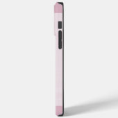 エレガントモダンシンプルガーリーピンクマウヴモノグラム Case-Mate iPhoneケース (裏面 / 左)