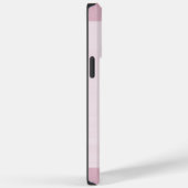 エレガントモダンシンプルガーリーピンクマウヴモノグラム Case-Mate iPhoneケース (裏面 / 右)