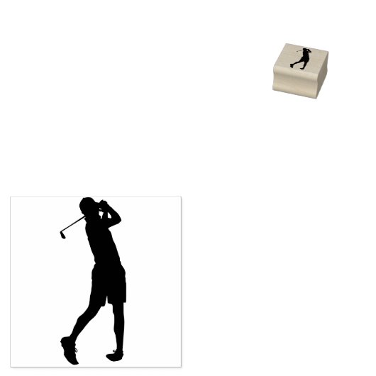 エレガントモダンシンプルゴルフ用文房具 ラバースタンプ (押印)