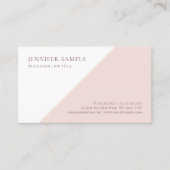 エレガントモダンシンプルデザインテンプレートプロフェッショナル 名刺 (正面)