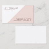 エレガントモダンシンプルデザインプロフェッショナルテンプレート 名刺 (正面/裏面)