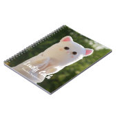 エレガントモダンシンプルパーソナライズされた写真 ノートブック (左側)