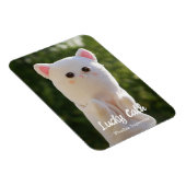 エレガントモダンシンプルパーソナライズされた写真 マグネット (右側)