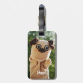 エレガントモダンシンプルパーソナライズされた写真 ラゲッジタグ (裏面縦)