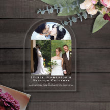 エレガントモダンシンプルミニマル写真結婚のAcr