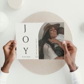 エレガントモダンシンプルミニマルArch写真 シーズンポストカード