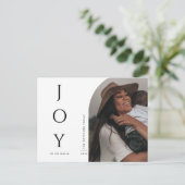 エレガントモダンシンプルミニマルArch写真 シーズンポストカード (スタンド正面)