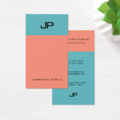 エレガントモダンシンプルモノグラムプロフェッショナル (デスク)