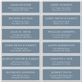 エレガントモダンシンプル住所 シール