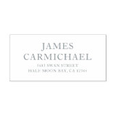 エレガントモダンシンプル差出人住所 セルフインキングスタンプ (デザイン)