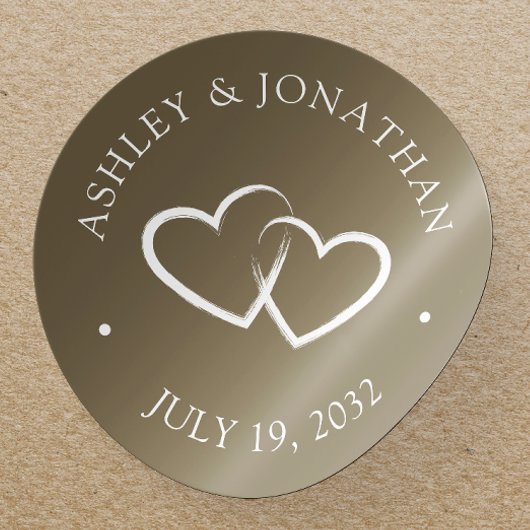 エレガントモダンシンプル要素 ラウンドシール