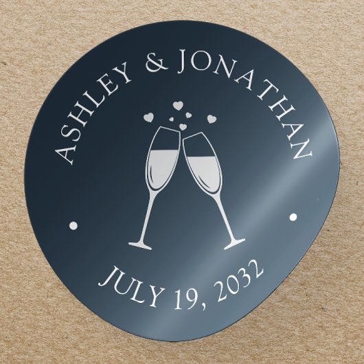 エレガントモダンシンプル要素 ラウンドシール