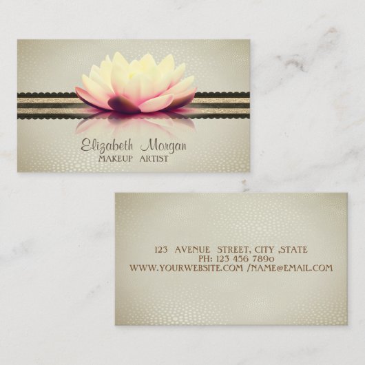 エレガントモダンスタイリッシュプロフェッショナル 名刺 (正面/裏面)