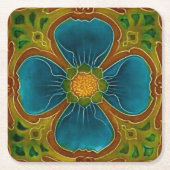 エレガントモダンスタイリッシュ新しい スクエアペーパーコースター (正面)