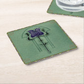 エレガントモダンスタイリッシュ新しい スクエアペーパーコースター (アングル)