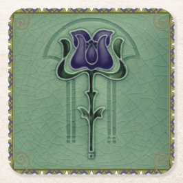 エレガントモダンスタイリッシュ新しい スクエアペーパーコースター