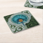 エレガントモダンスタイリッシュ新しい スクエアペーパーコースター (アングル)