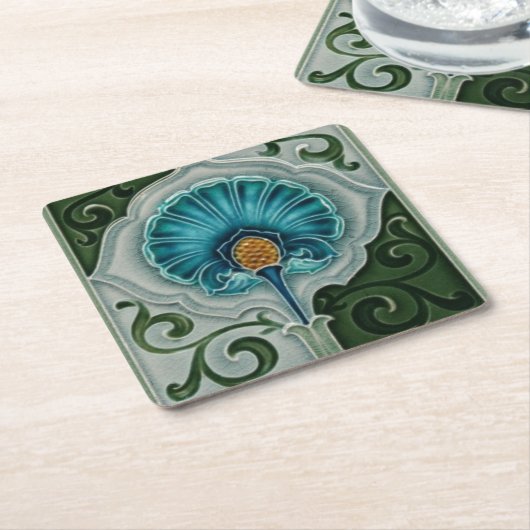 エレガントモダンスタイリッシュ新しい スクエアペーパーコースター (アングル)