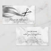 エレガントモダンスタイリッシュ理美容師 名刺 (正面/裏面)