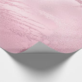 エレガントモダンスタイリッシュ金ゴールド大理石 ラッピングペーパー (角)