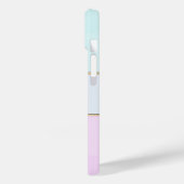 エレガントモダンストライプのカップケーキ Case-Mate iPhoneケース (裏面 / 左)